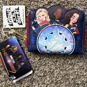 Loungefly The Marvels Glow in the Dark Wallet
